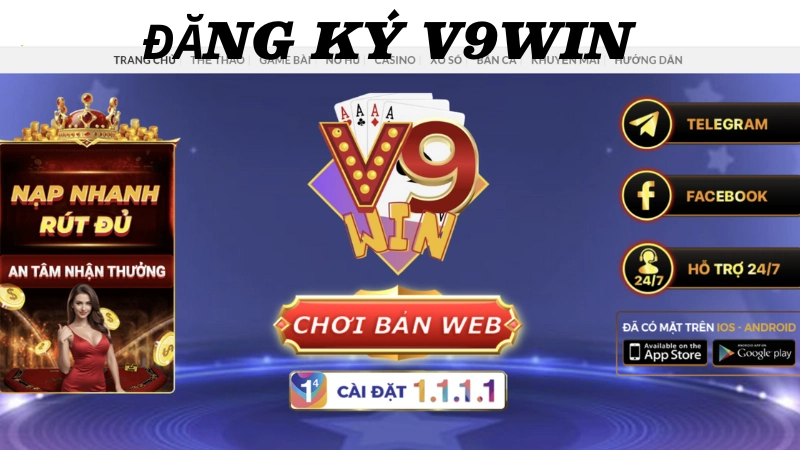 V9win sảnh game cá cược uy tín xanh chín