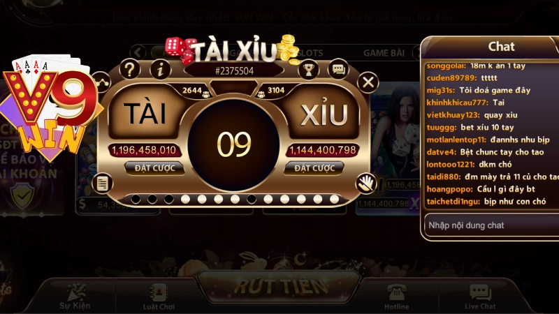 Tìm hiểu game tài xỉu V9win